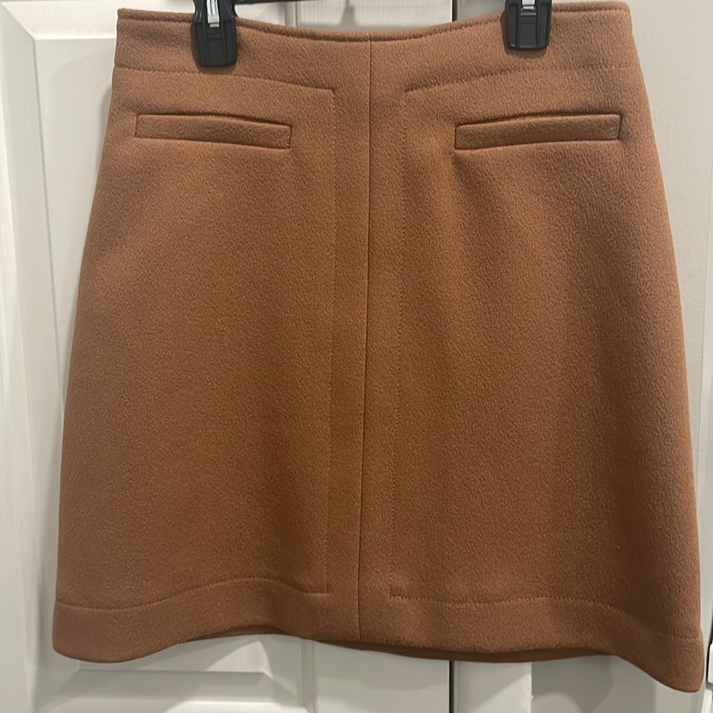 Brown pencil skirt (Runs small, size 8 but true size is 4)